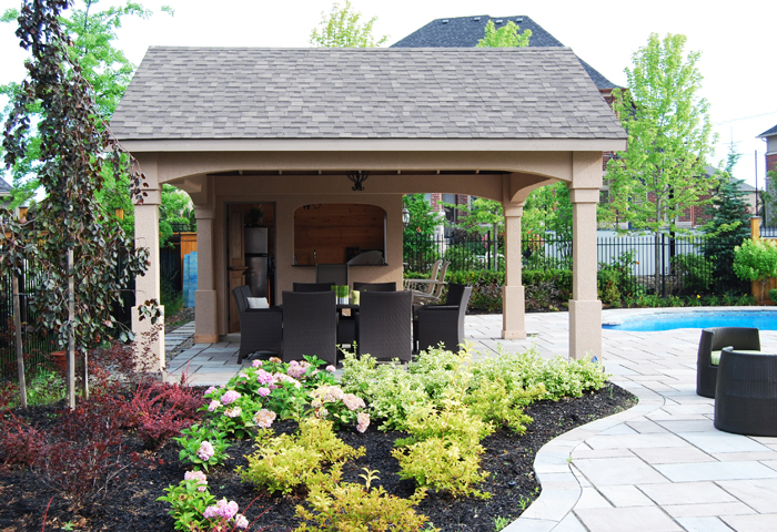 Featured Custom Pool Cabanas